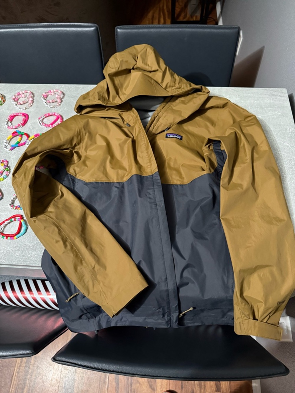 Men’s Patagonia Boulder Fork Hooded Rain Jacket - Picture 2 of 6